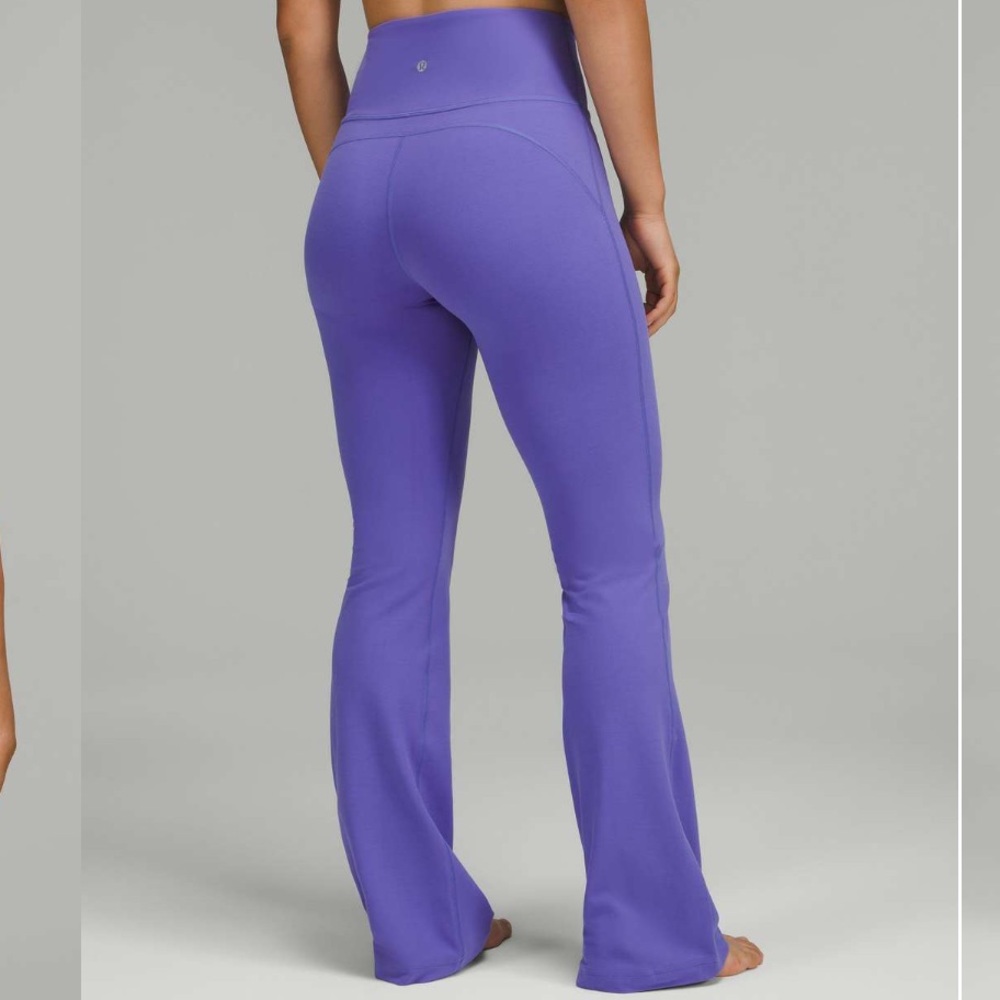 Lululemon Groove super high rise flare pant nulu